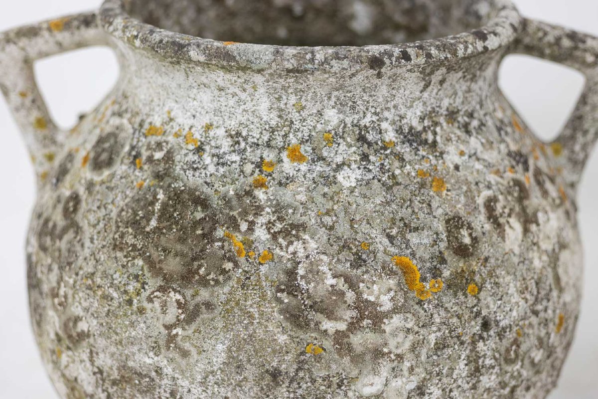 Willy Guhl  Paire de jardinières « marmite » en fibro-ciment. Années 1950 LS6625338-photo-5