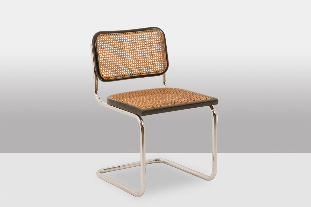 Marcel Breuer. Série de 5 chaises modèle « Cesca ». Années 1970 LS5349755-photo-3