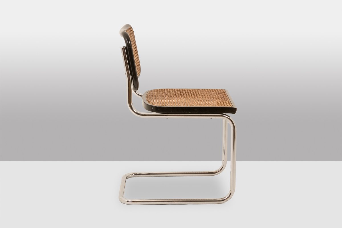 Marcel Breuer. Série de 5 chaises modèle « Cesca ». Années 1970 LS5349755-photo-4