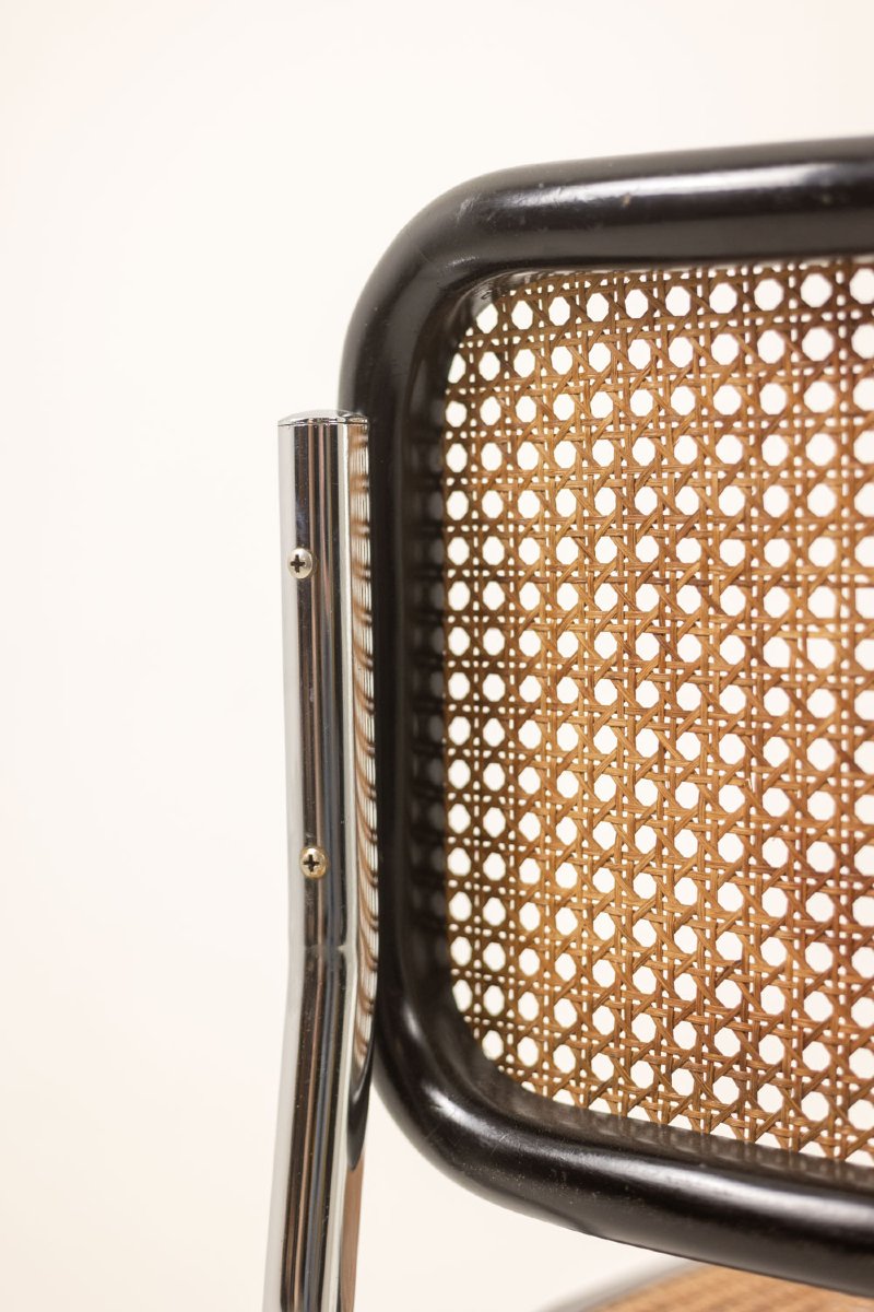 Marcel Breuer. Série de 5 chaises modèle « Cesca ». Années 1970 LS5349755-photo-8