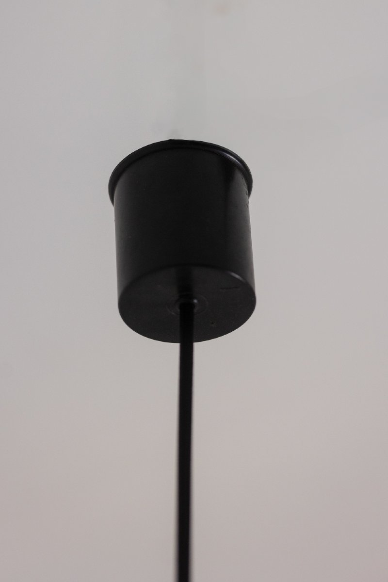 Pair Of Two-tone Yellow And White Glass Pendant Lights. 1960s Ls6481409p-photo-2