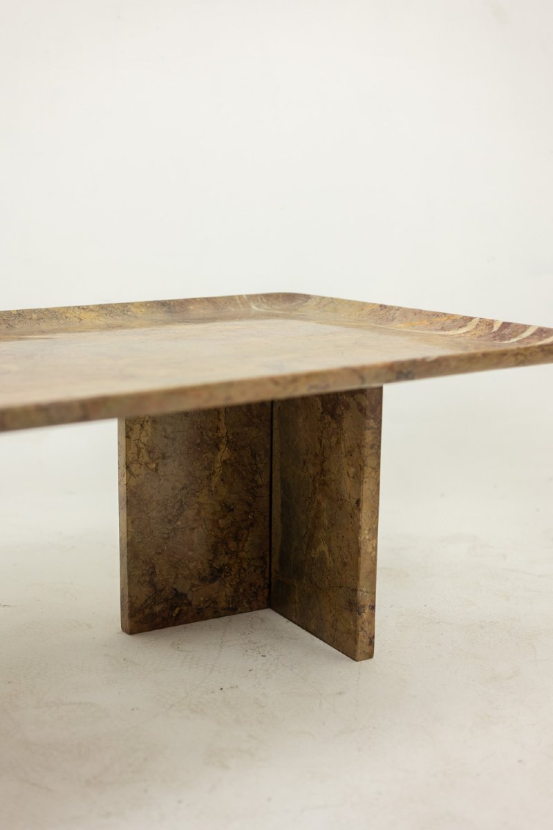 Rectangular Marble Coffee Table By Sarrancolin. Contemporary Design. Ls65421228-photo-3