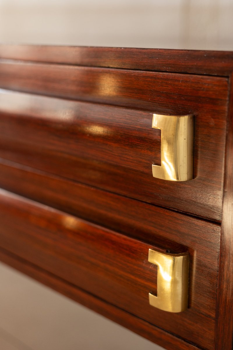Chest Of Drawers, Or Sideboard, In Rosewood. Italian Work, 1960s. Ls66231544m-photo-3