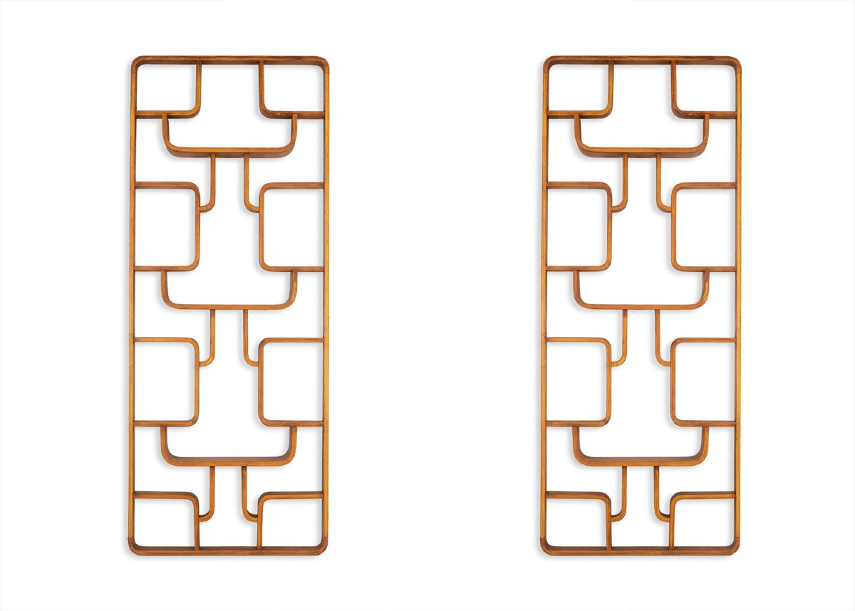 Ludvik Volak Wooden Shelf Or Room Divider. 1960s-1970s. Ls66367005/1