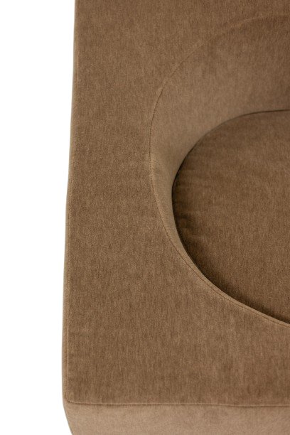 Paire de fauteuils cubiques en tissu mohair beige. Contemporains LS66542202-photo-3