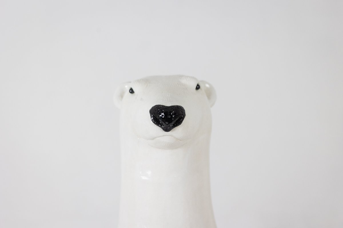 Valérie Courtet. Standing Polar Bear. Contemporary Work. Ls64171309p-photo-4