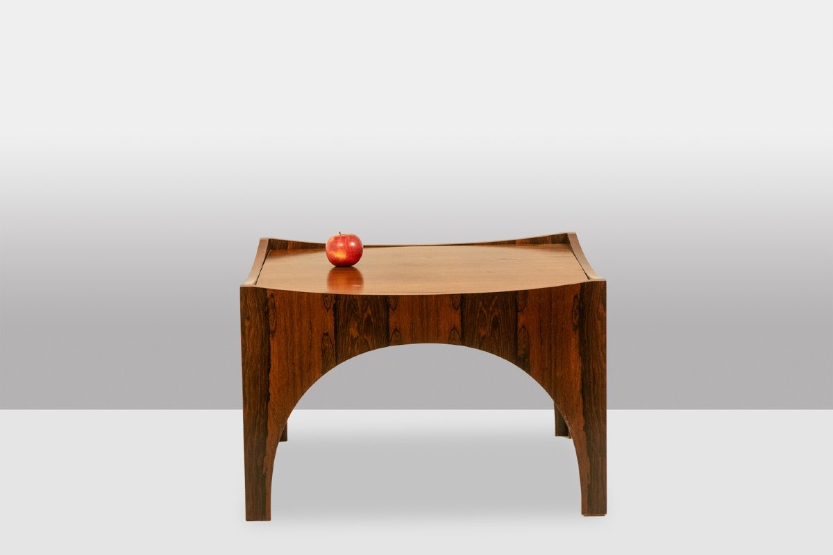 Pair Of Rosewood Side Tables Or Coffee Tables. 1970s Ls6672982-photo-8