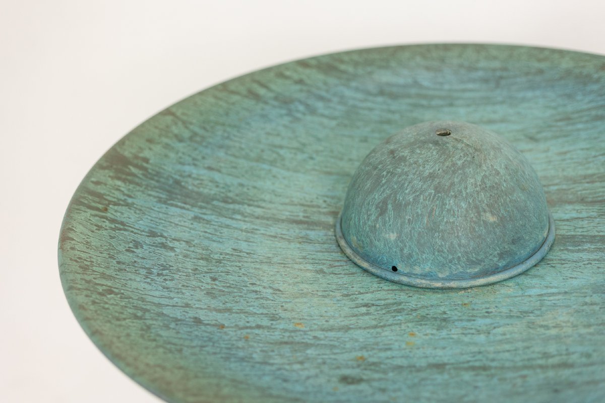 Tom Torrens. Fountain In Oxidized Copper Corten Steel. 1990s. Ls6709306-photo-1