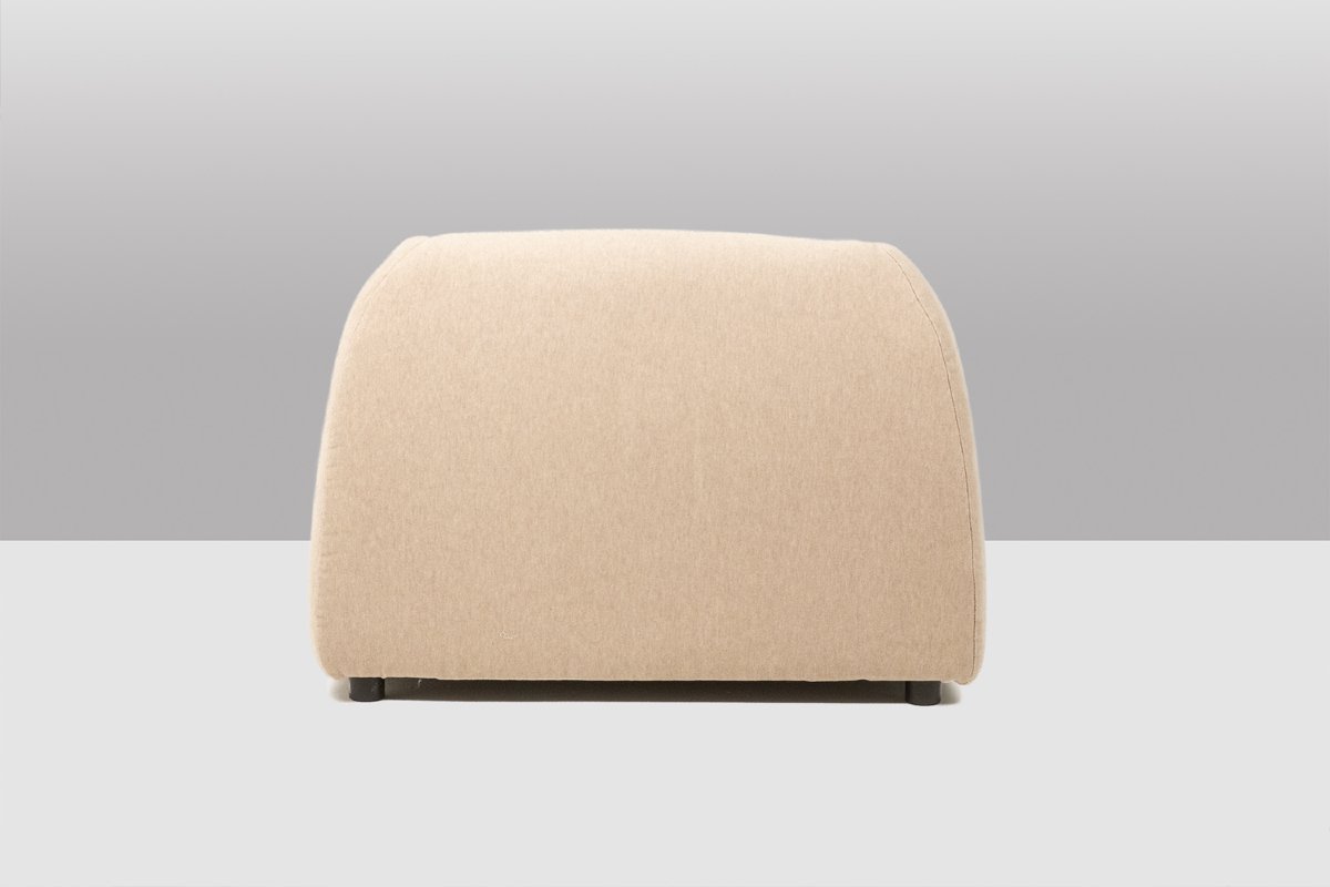 Paire de larges et confortables fauteuils en tissu beige.  Contemporains. LS66553005-photo-1