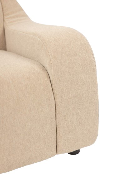 Paire de larges et confortables fauteuils en tissu beige.  Contemporains. LS66553005-photo-5