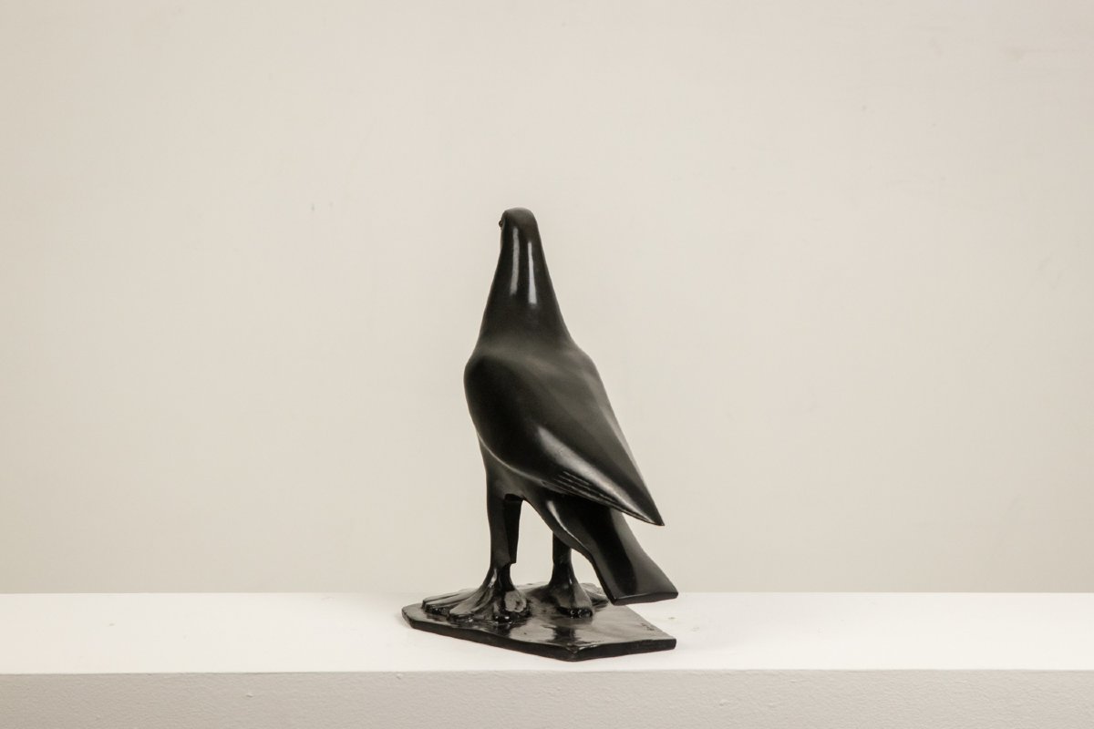 François Pompon, Pigeon, Bronze Sculpture. 2006 Print Ls64233128-photo-3