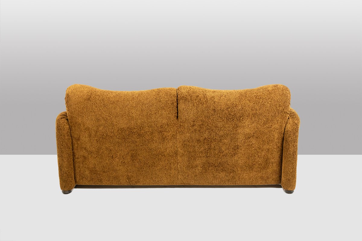 Vico Magistretti. 2-seater Sofa, “maralunga” Model. 1970s. Ls6696832-photo-4