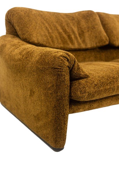 Vico Magistretti. 2-seater Sofa, “maralunga” Model. 1970s. Ls6696832-photo-6