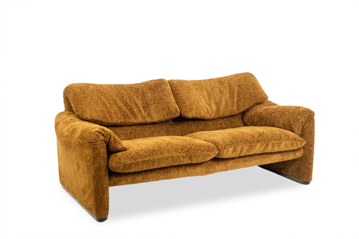 Vico Magistretti. 2-seater Sofa, “maralunga” Model. 1970s. Ls6696832