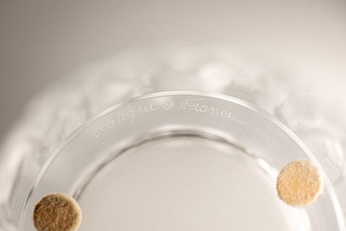 Lalique France. Vase en cristal. Après 1978. LS6710453-photo-2