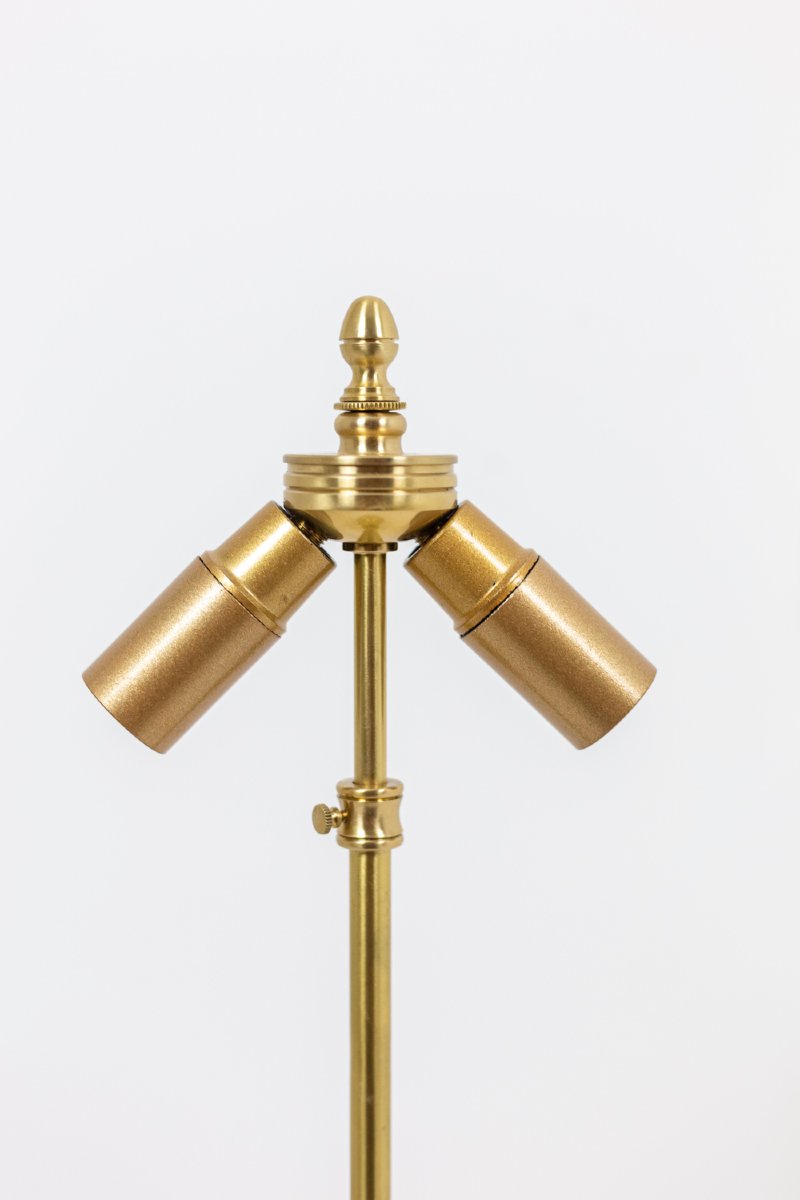 Lampe en porcelaine céladon craquelée et bronze doré, circa 1880 LS4517471-photo-4