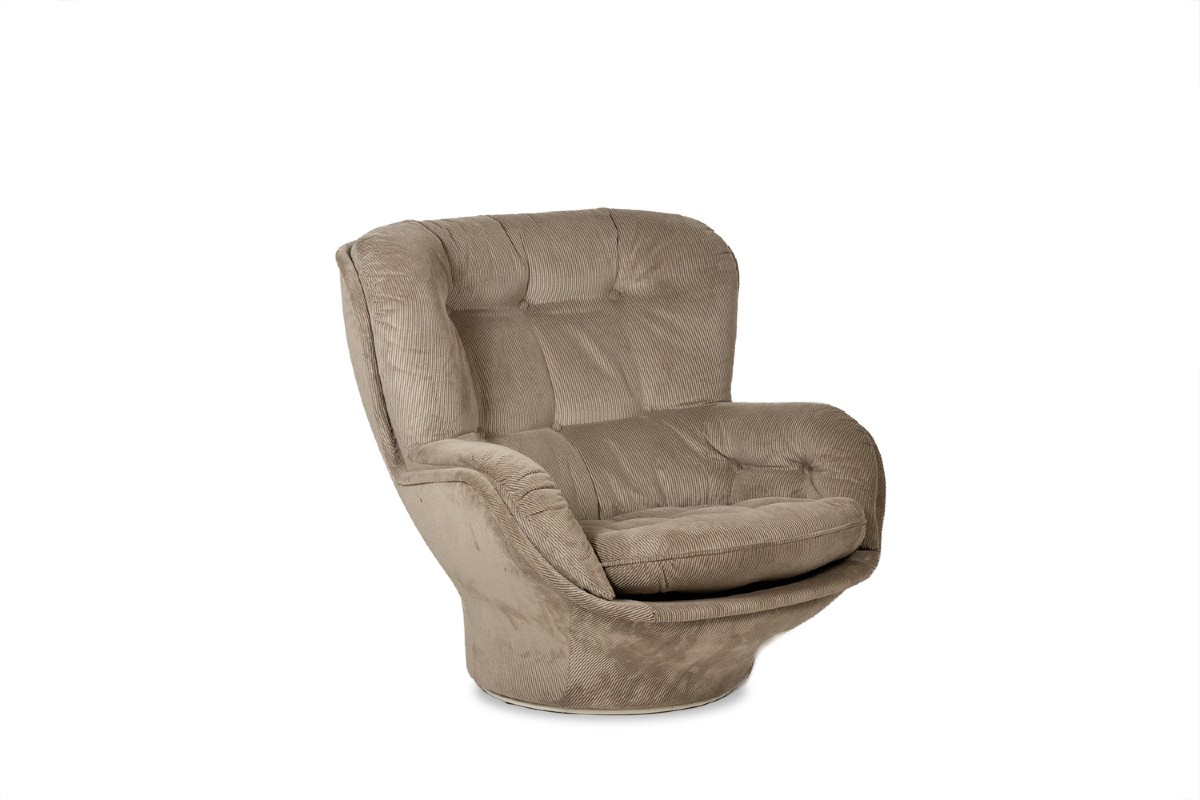 Michel Cadestin For Airborne. “karate” Velvet Armchair. Circa 1970. Ls66181623