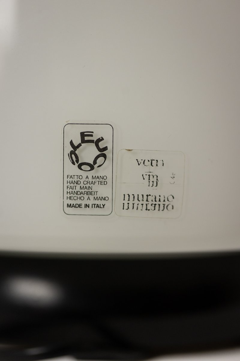 Leucos. Pair Of Egg-shaped Glass Lamps. Italy, 1960s. Ls66942309/10-photo-5