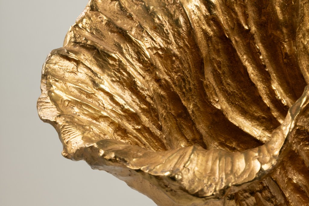 Chrystiane Charles, Pour Maison Charles. Lampe En Bronze Doré. Signée. Ls67374208-photo-1