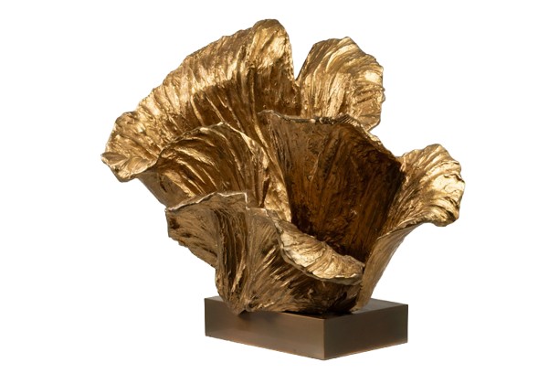 Chrystiane Charles, Pour Maison Charles. Lampe En Bronze Doré. Signée. Ls67374208