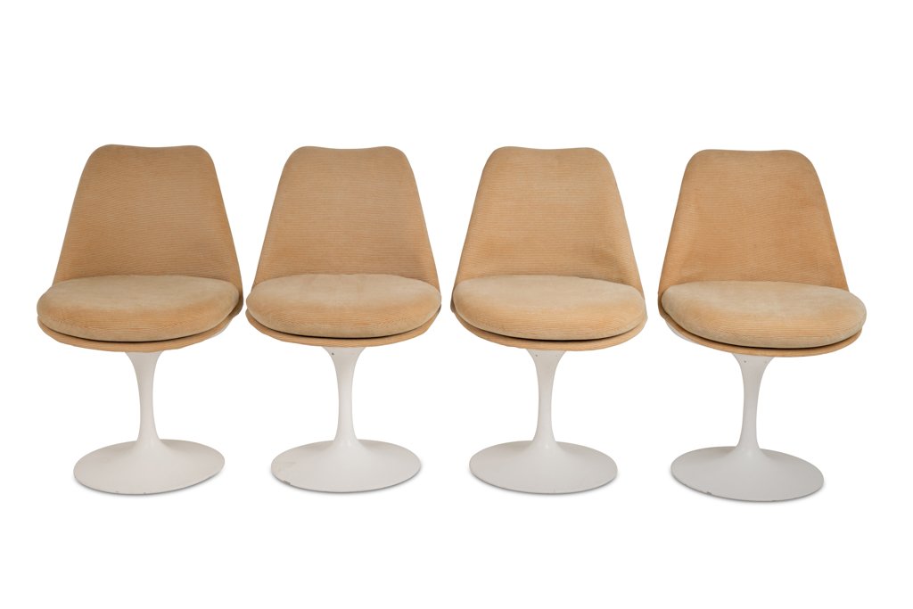 Eero Saarinen, For Knoll  Set Of 8 “tulip” Chairs. 1970s Ls67382209-photo-2