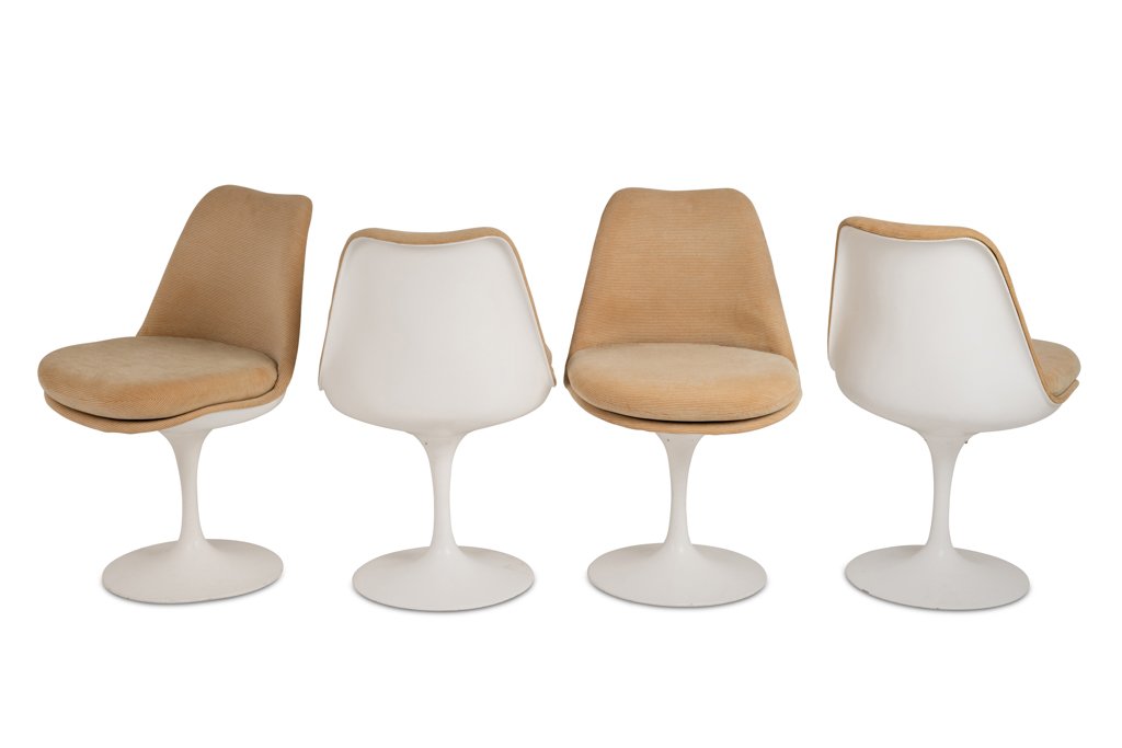 Eero Saarinen, For Knoll  Set Of 8 “tulip” Chairs. 1970s Ls67382209-photo-4