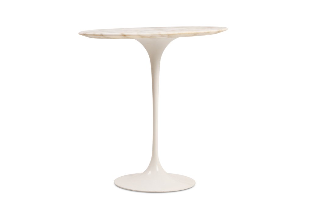 Eero Saarinen, For Knoll International. Oval “tulip” Side Table. Circa 1950 Ls6752605-photo-4