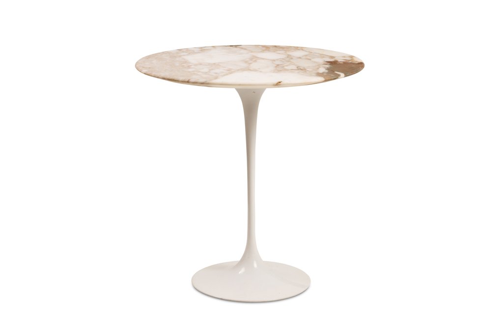 Eero Saarinen, For Knoll International. Round “tulip” Side Table. Circa 1950 Ls6753608-photo-2