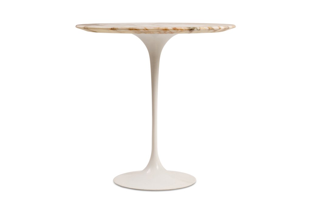 Eero Saarinen, For Knoll International. Round “tulip” Side Table. Circa 1950 Ls6753608-photo-4