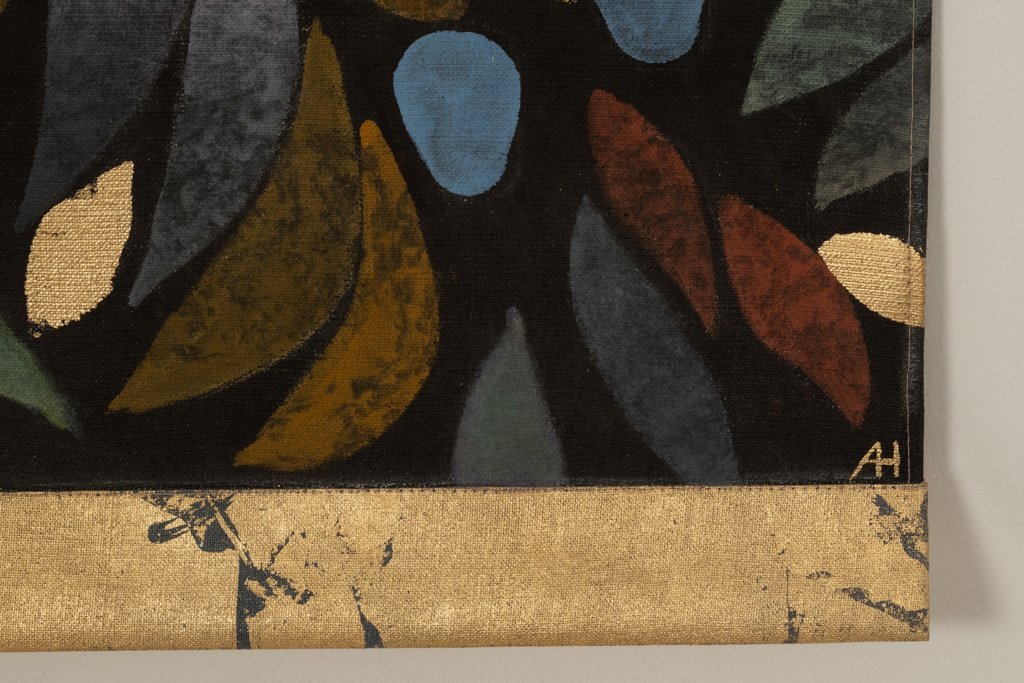 Painted Canvas, Or Decorative Panel, “paradise Lost.” Contemporary. Ls6755768-photo-3