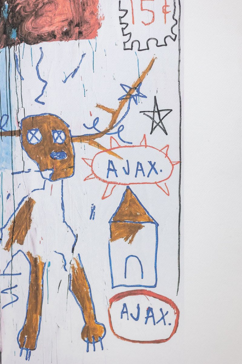 Jean-Michel Basquiat. Sérigraphie en couleurs numérotée. Années 1990. LS6768C65/1-photo-3