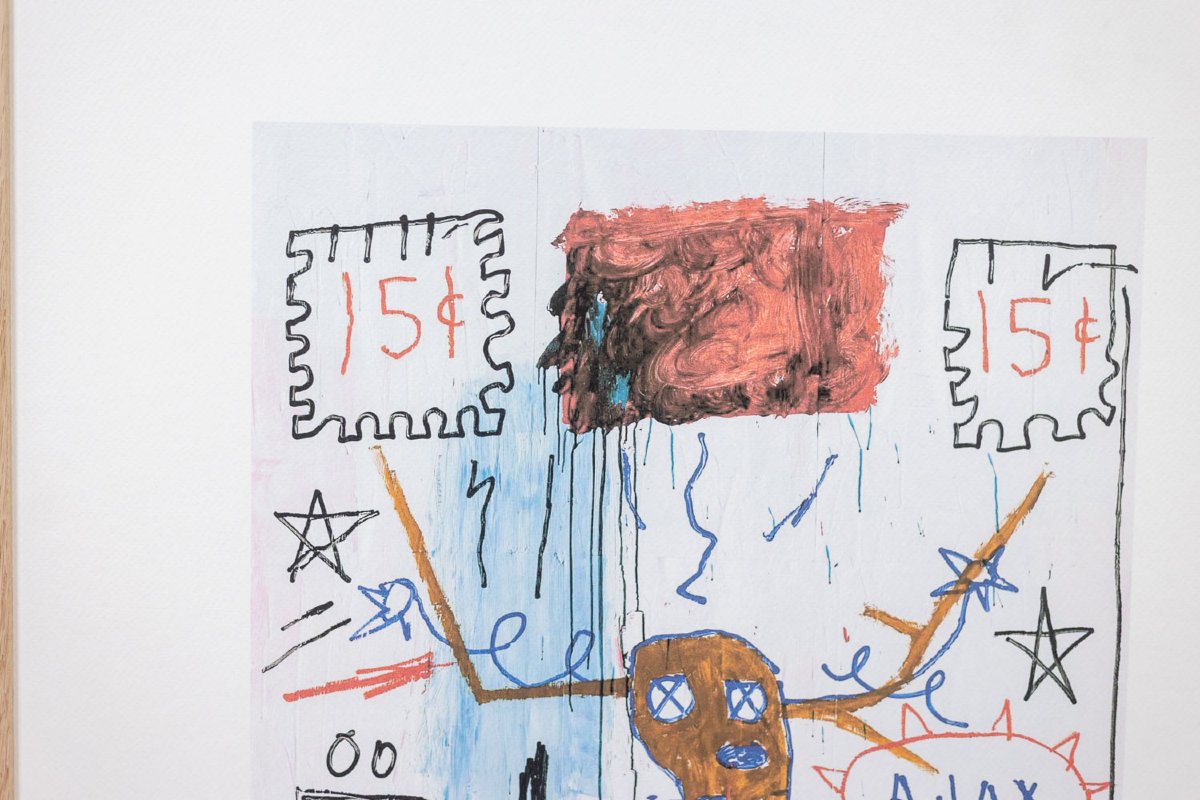 Jean-Michel Basquiat. Sérigraphie en couleurs numérotée. Années 1990. LS6768C65/1-photo-4