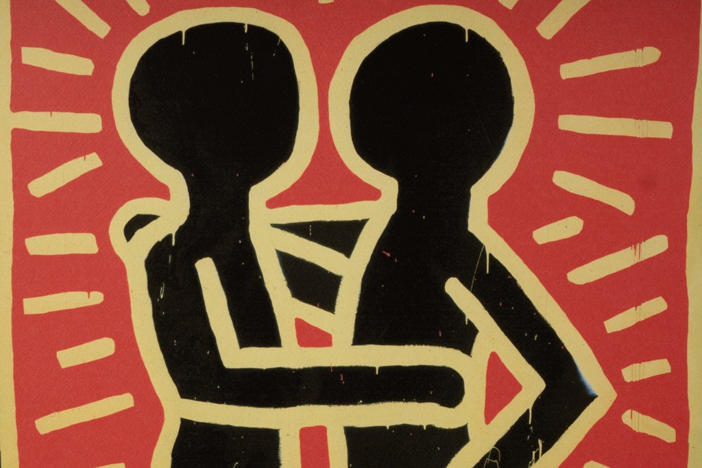 Keith Haring. Numbered Color Silkscreen Print. 1990s. Ls6769b65a-photo-3