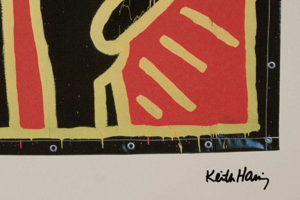 Keith Haring. Numbered Color Silkscreen Print. 1990s. Ls6769b65a-photo-4