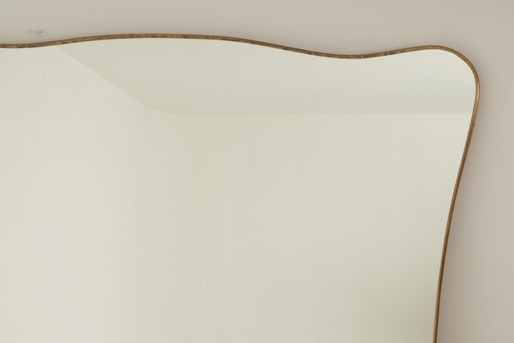 Pair Of Mirrors In The Style Of Gio Ponti. Realized In The 1980s. Ls67779811-photo-1