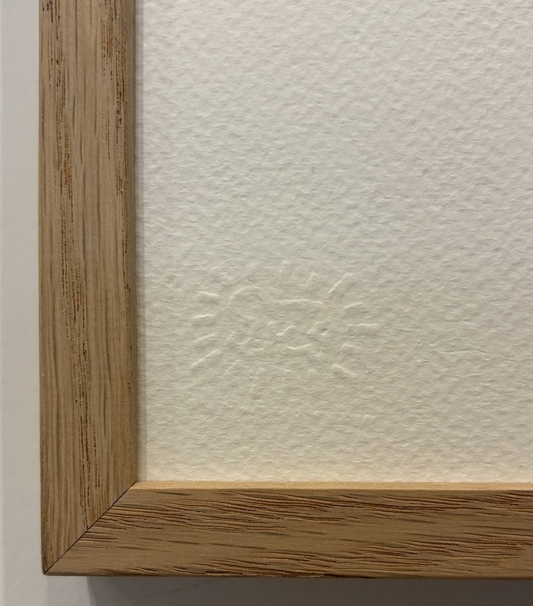 Keith Haring. Numbered Color Silkscreen Print. 1990s Ls6794-68a-photo-2