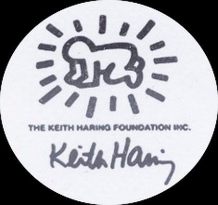 Keith Haring. Numbered Color Silkscreen Print. 1990s Ls6794d-68d-photo-2