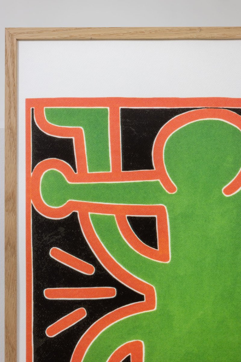 Keith Haring. Numbered Color Silkscreen Print. 1990s Ls6794e-68e-photo-2