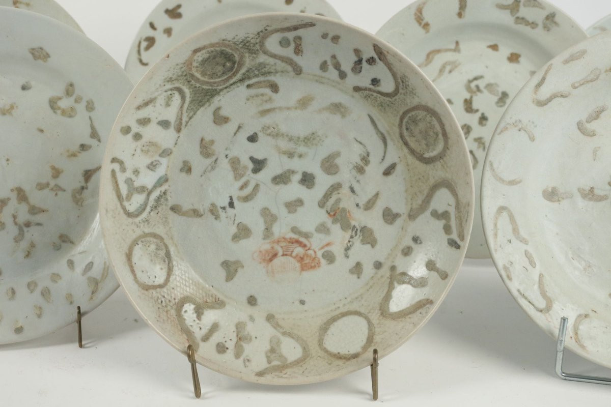 Chinese Porcelain Plate. 17th-century Piece. Ls3158b1267-photo-4
