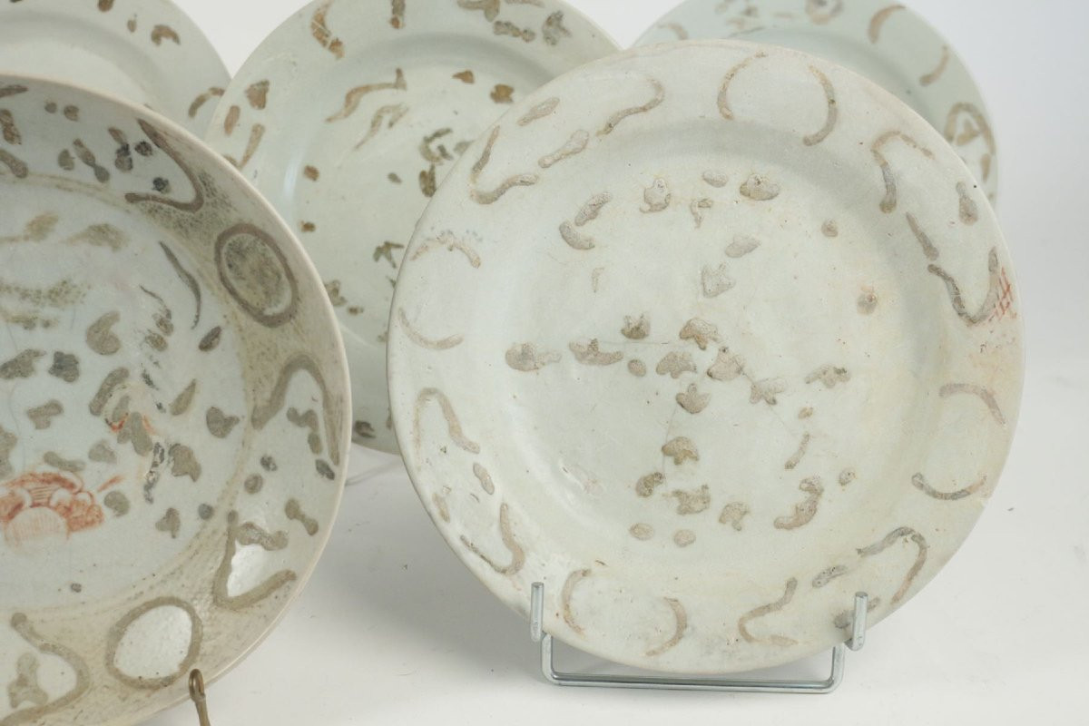Chinese Porcelain Plate. 17th-century Piece. Ls3158b1267-photo-5