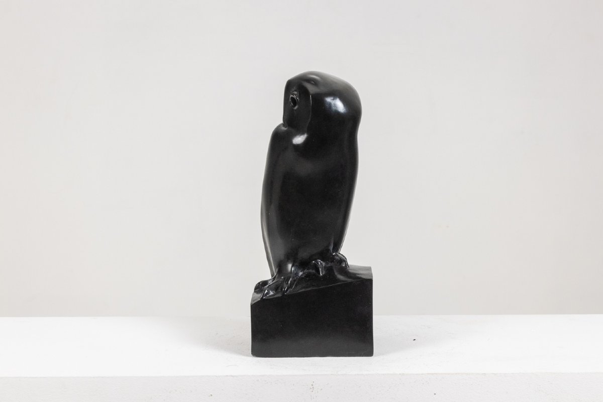 François Pompon. « Grand-Duc », bronze, tirage de 2006. LS65033609P-photo-2