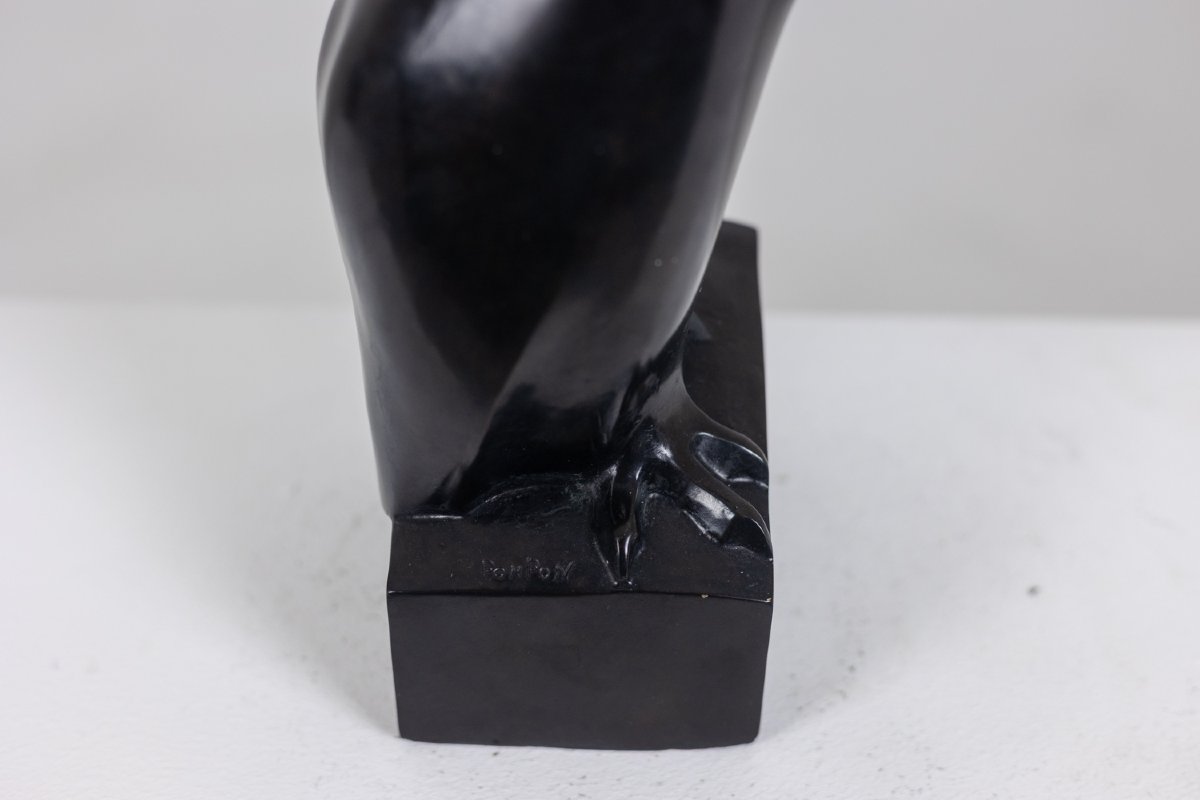 François Pompon. « Grand-Duc », bronze, tirage de 2006. LS65033609P-photo-2