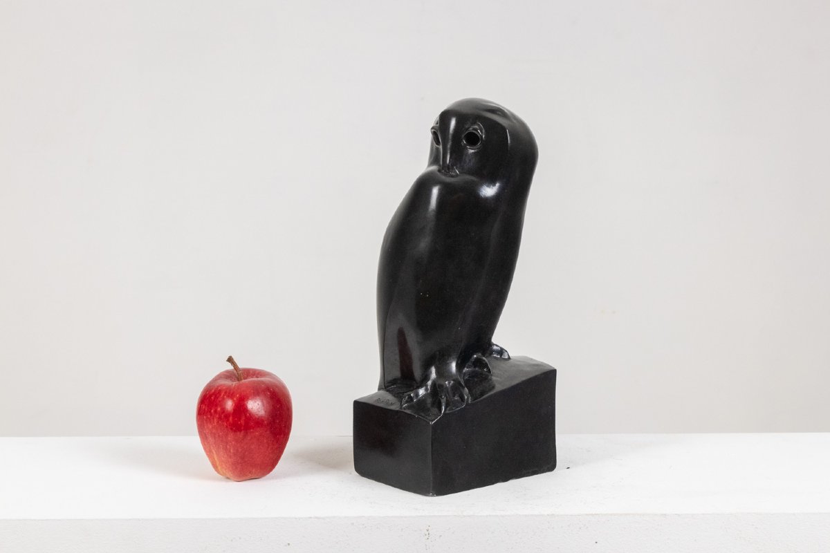 François Pompon. « Grand-Duc », bronze, tirage de 2006. LS65033609P-photo-8