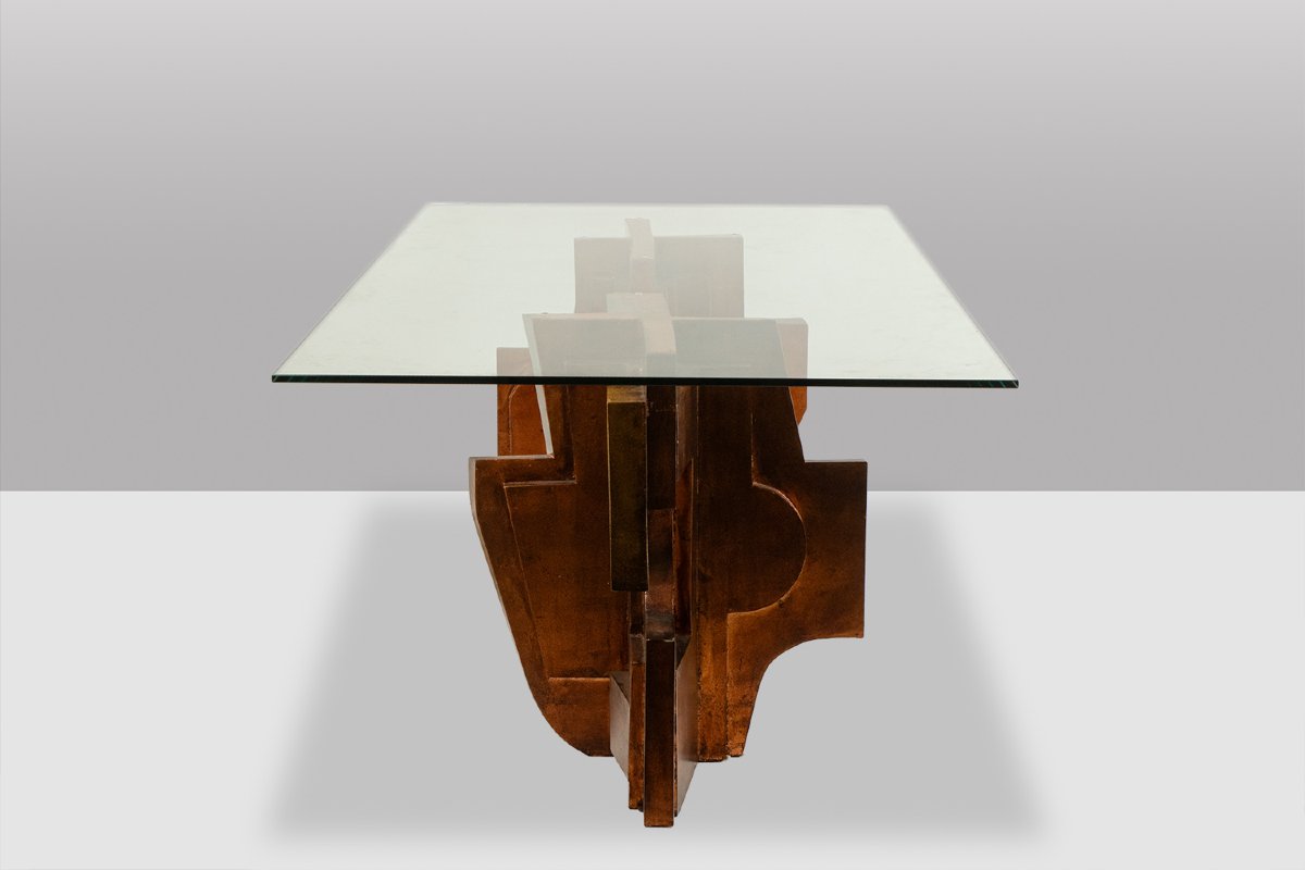 Matteo Ceccarelli. “brutalist” Sculptural Dining Table. 1980s. Ls67203165-photo-3