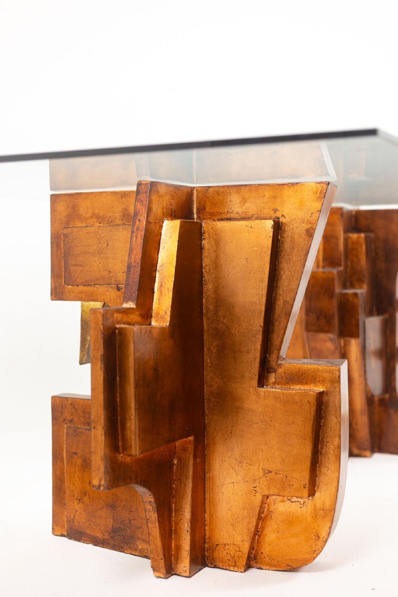Matteo Ceccarelli. “brutalist” Sculptural Dining Table. 1980s. Ls67203165-photo-2