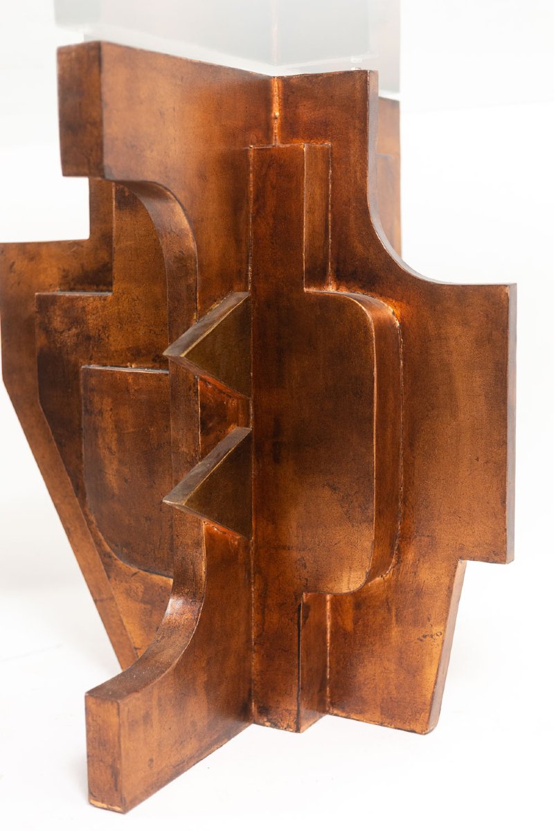 Matteo Ceccarelli. “brutalist” Sculptural Dining Table. 1980s. Ls67203165-photo-5