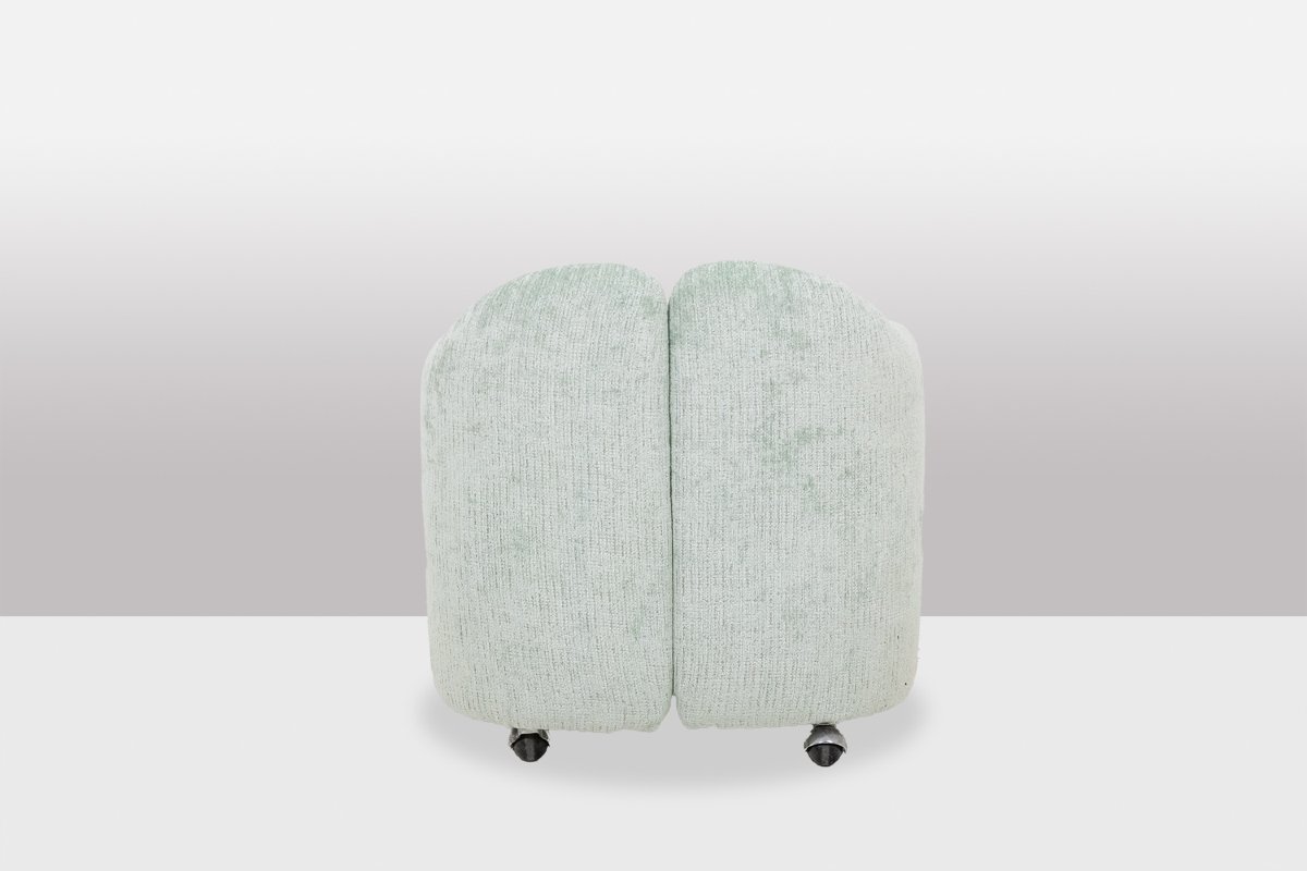 Eugenio Gerli For Tecno. Pair Of “ps142” Armchairs. 1960s. Ls54171258i-photo-3