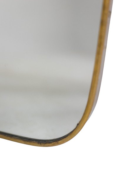 Pair Of “chapeau De Gendarme” Shaped Mirrors. 1970s. Lsinc-photo-2