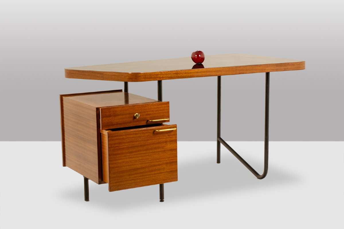 Georges Frydman. Asymmetrical Cabinet Desk. 1950s–60s. Ls67331819-photo-3