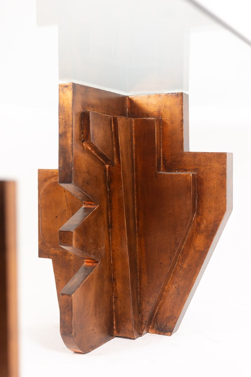 Matteo Ceccarelli. “brutalist” Sculptural Dining Table. 1980s. Ls67203165-photo-4